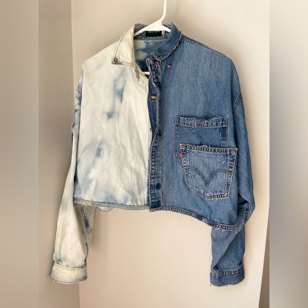 Re/done vintage guess denim shirt!